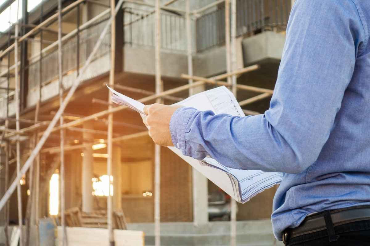 Commercial inspection of a property in The Woodlands, Texas